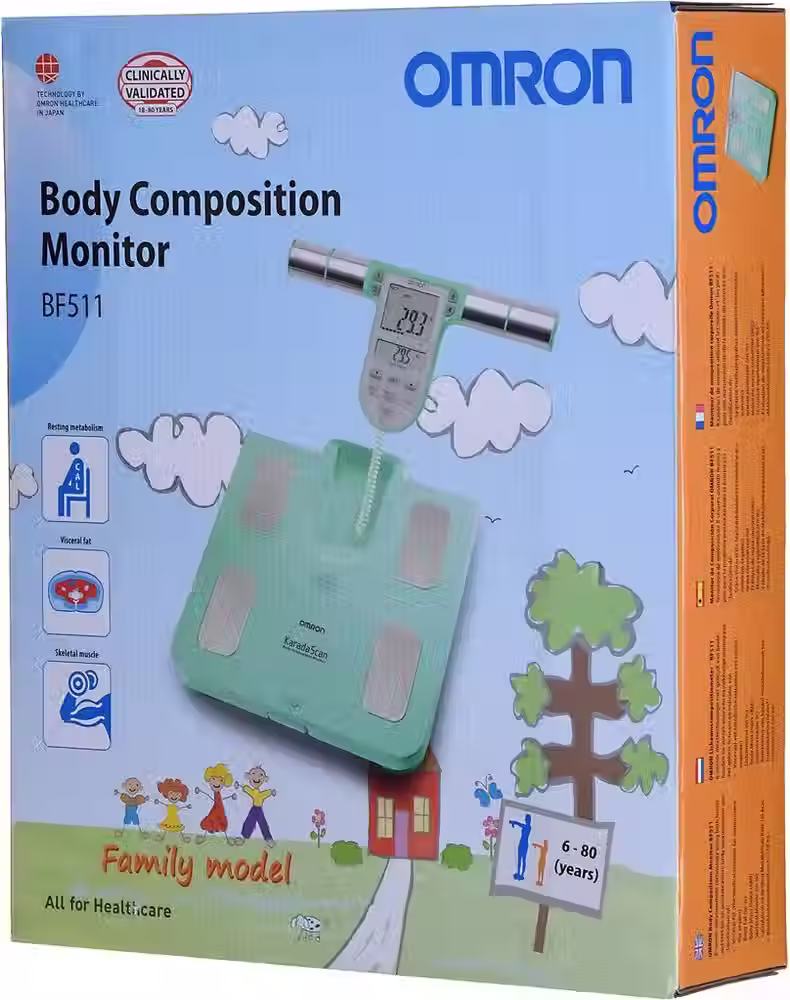 Thumbnail: Omron Weight Scales, Scales for Body Weight, Body Fat, BMI, Muscle Mass