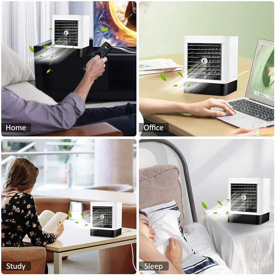 الصورة المصغرة: Mobile Air Conditioner, Personal Air Conditioner, 4-in-1 Air Cooler