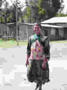 Woman in rural Ethiopia