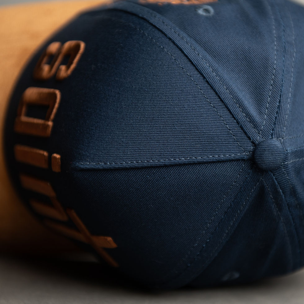 Thumbnail: Saint Hat (Navy/Brown)