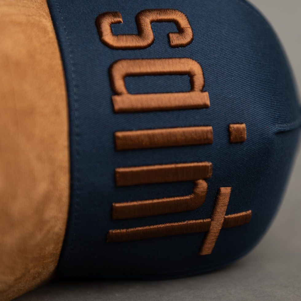Thumbnail: Saint Hat (Navy/Brown)