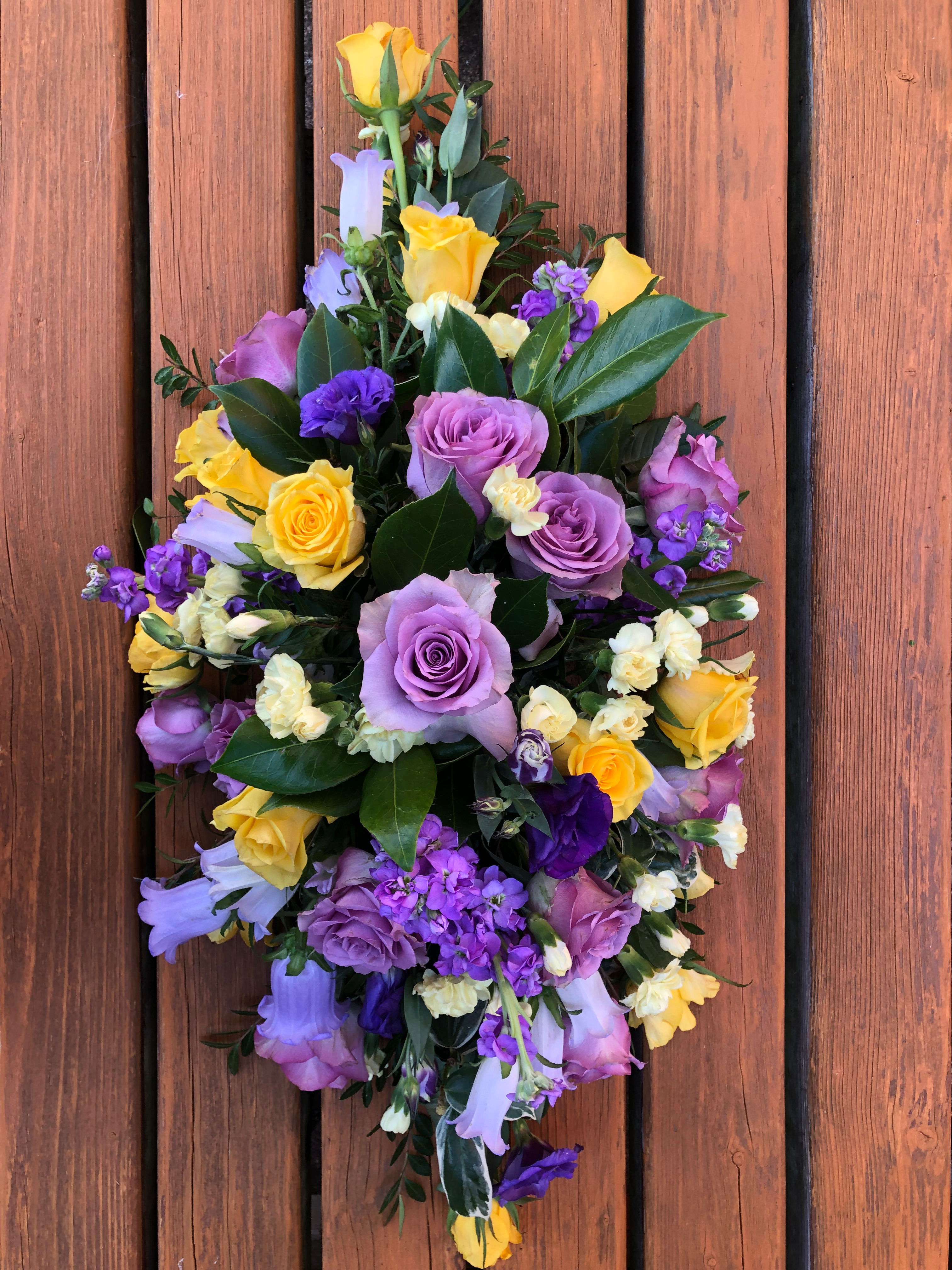 Oval Floral Tribute
