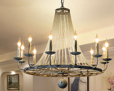 Rustic Medieval Chandelier
