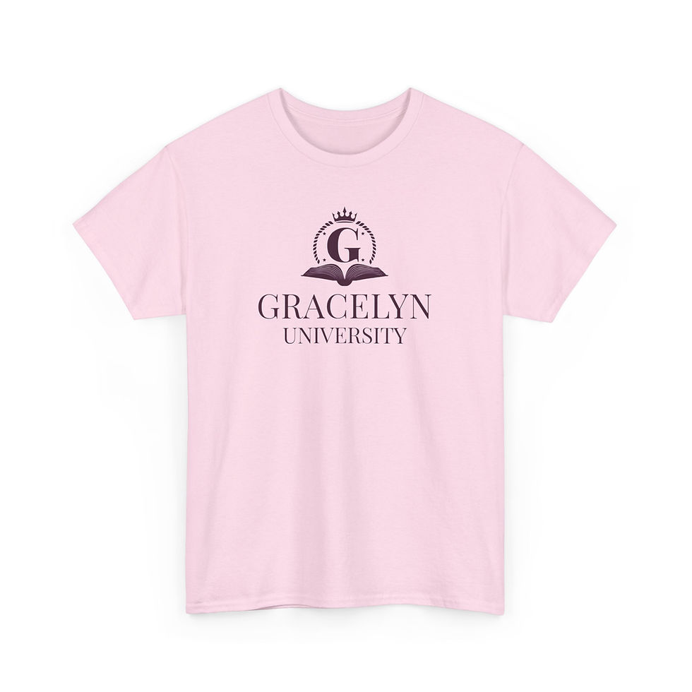 Thumbnail: Gracelyn University Unisex Heavy Cotton Tee