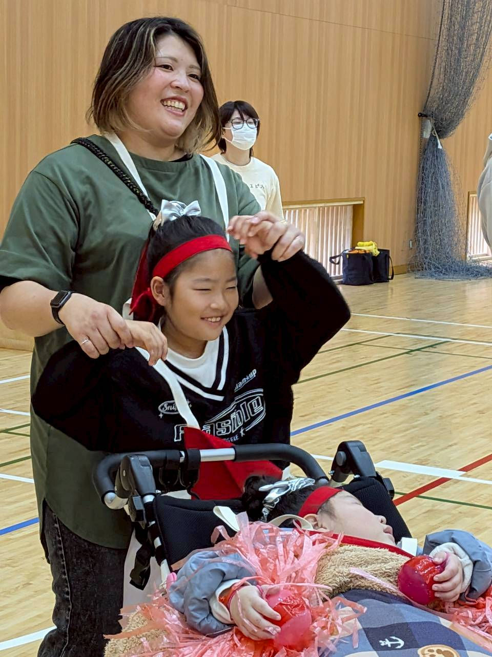 お母さんと踊っちゃお💓