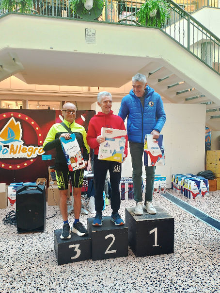 Felice Narcisi sul podio a Montesilvano: l’orgoglio della Running Riviera delle Palme