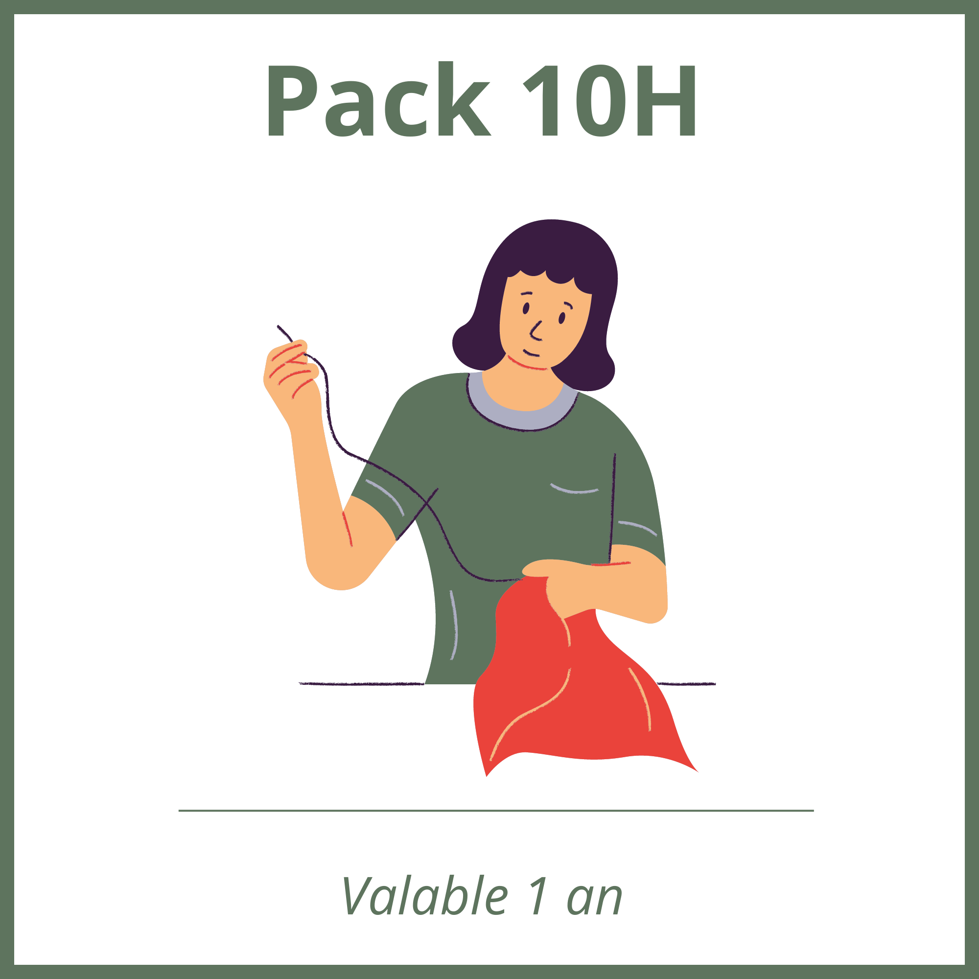 Pack de 10h - cours collectif