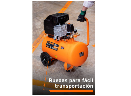 Miniatura: COMPRESOR HORIZONTAL, 50 L, 3-1/2 HP (POTENCIA MÁXIMA), 127 V