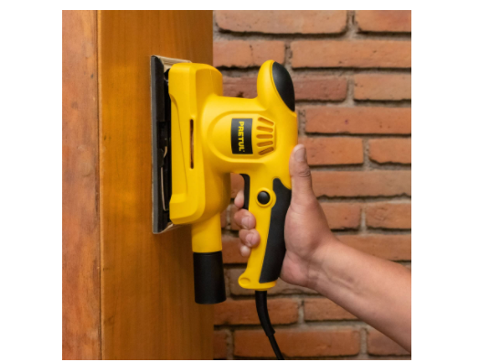 Miniatura: LIJADORA ORBITAL, 1/3 HOJA, 150 W, PRETUL