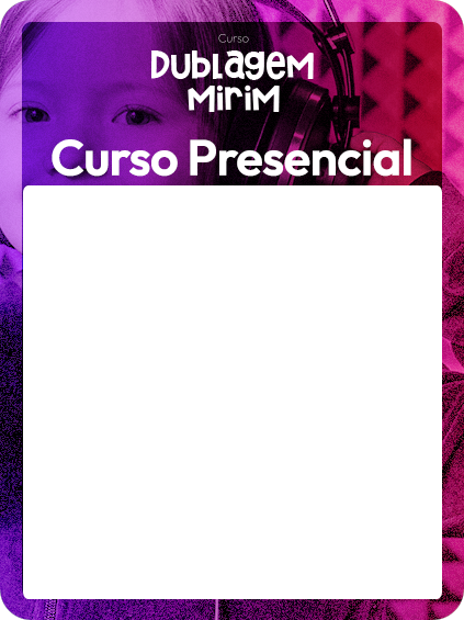 Curso de dublagem