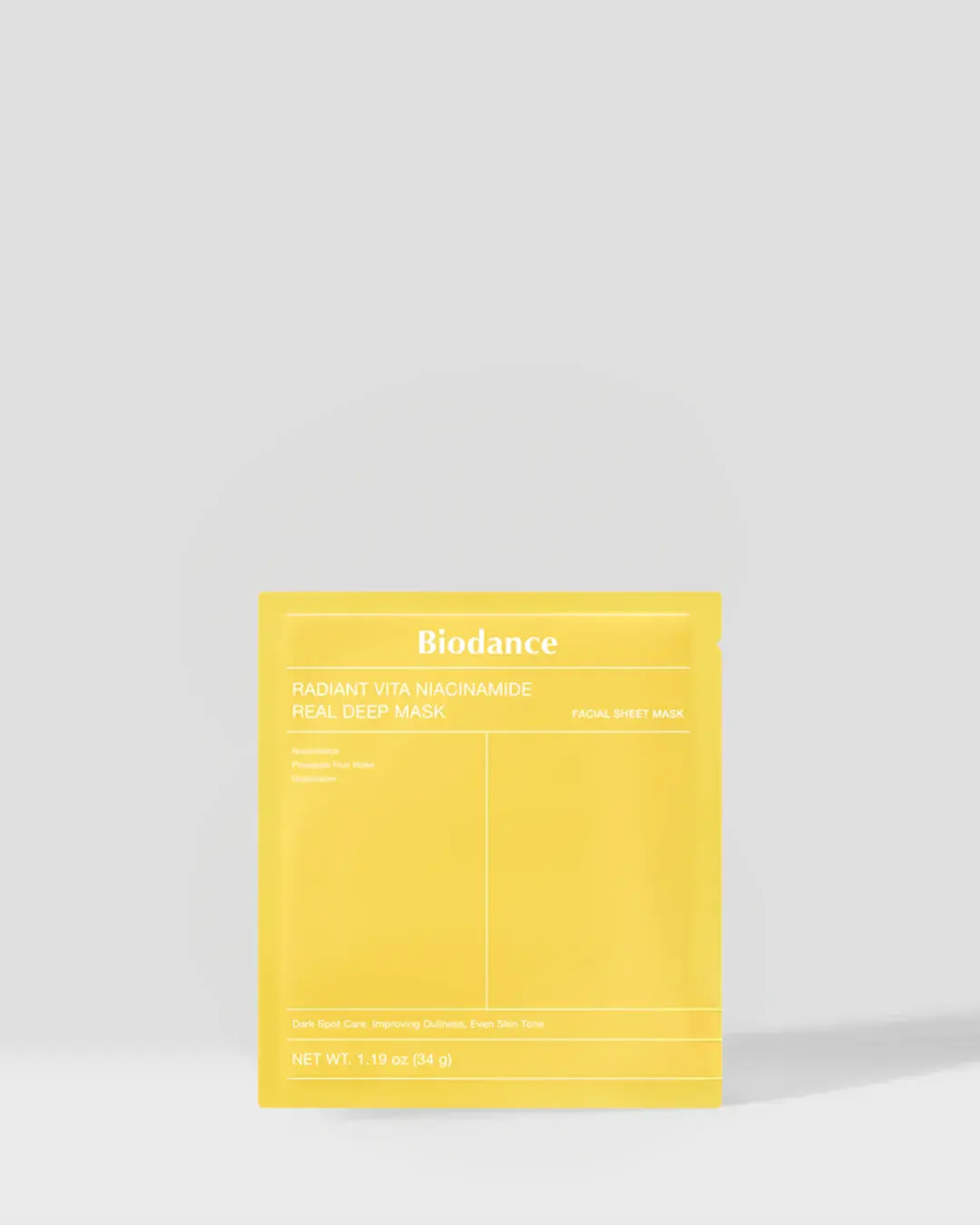 BIODANCE - Radiant Vita Niacinamide Real Deep Mask