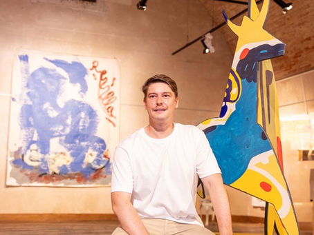 Interview artiste peinture REVILLA