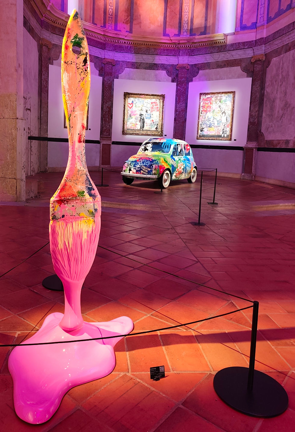 Paint Brush - Pink // 2024 & Valandized Ride // 2025 // MR BRAINWASH