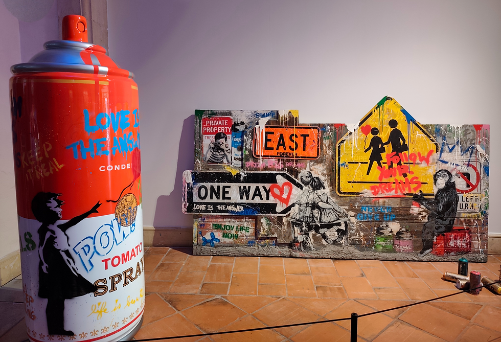 Tomato Spray // 2024 & Follow Your Dreams // 2024 // MR BRAINWASH