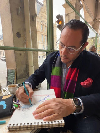 Portrait de l'artiste A2L, Arnaud Lanson