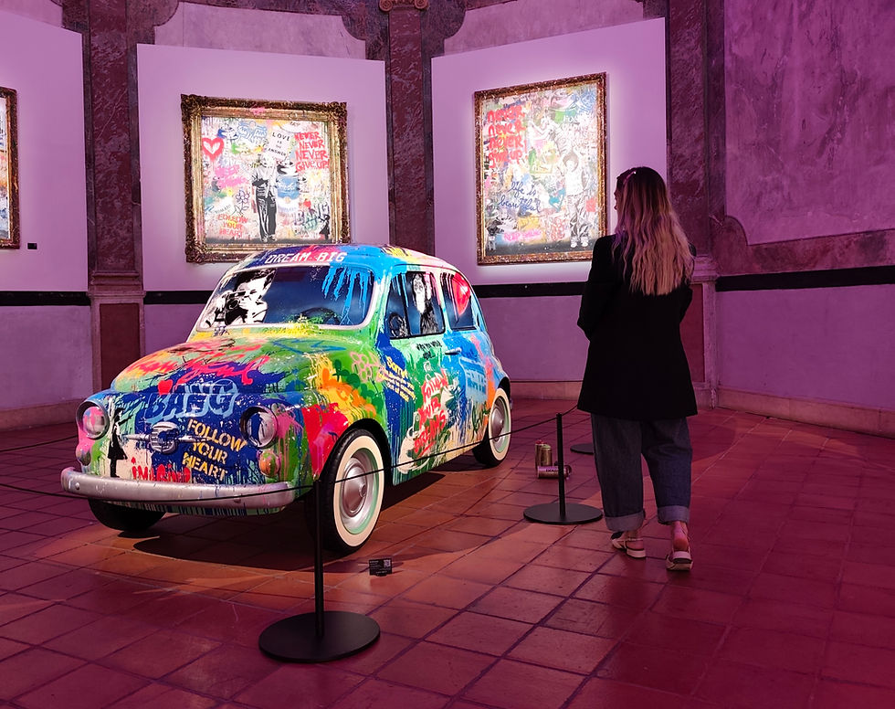 Exposition "Narbonne is beautiful" par l'artiste Mr Brainwash
