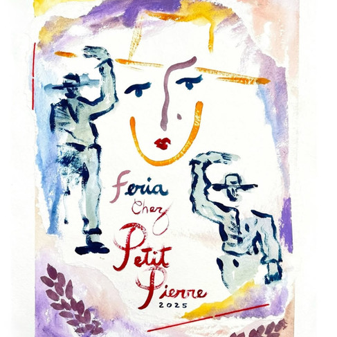 Affiche Féria Chez Petit Pierre 2025, Béziers