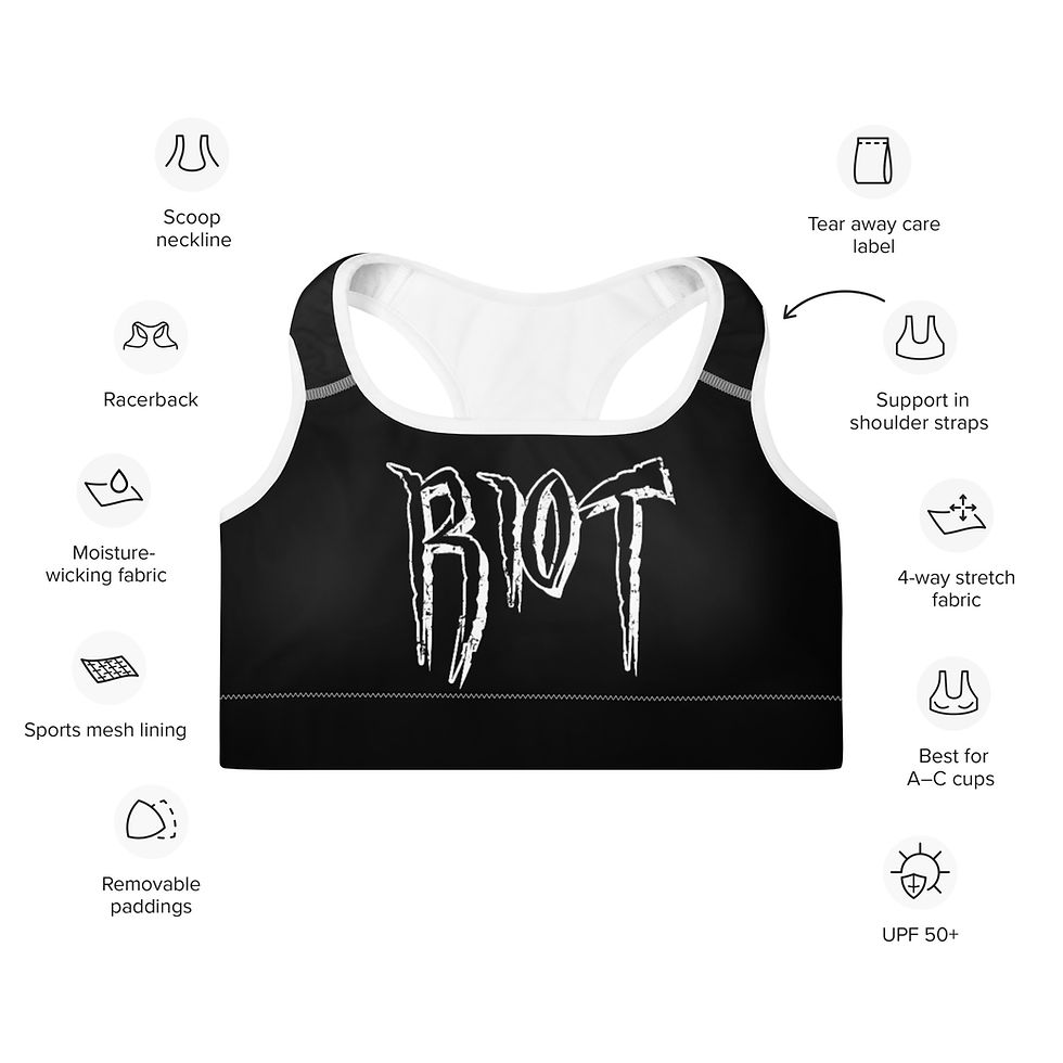 Thumbnail: Womens Padded Sports Bra