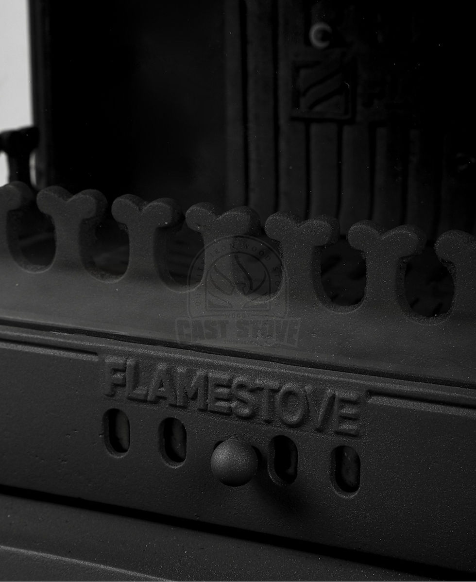 Küçük resim: FS-45YK Retro Lux Dik Yan Kapak Döküm Soba