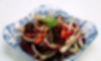 Chinese mushroom and onion with sauce