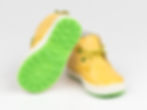 Thumbnail: EMEL YELLOW LEATHER LACE UP CASUAL SHOES (E2150-2)