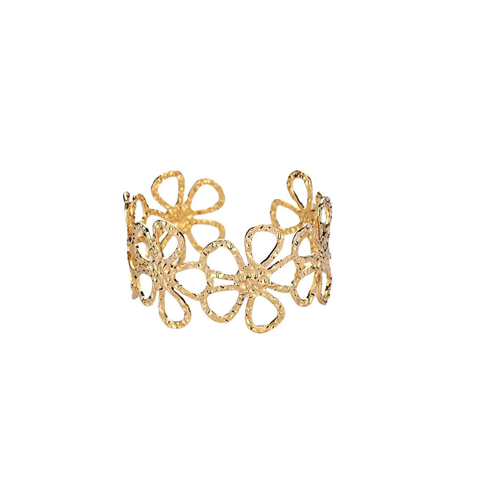 Thumbnail: Exquisite Classic Bump Pattern Openning Bangles Bracelet For Women Cuff Bracelet