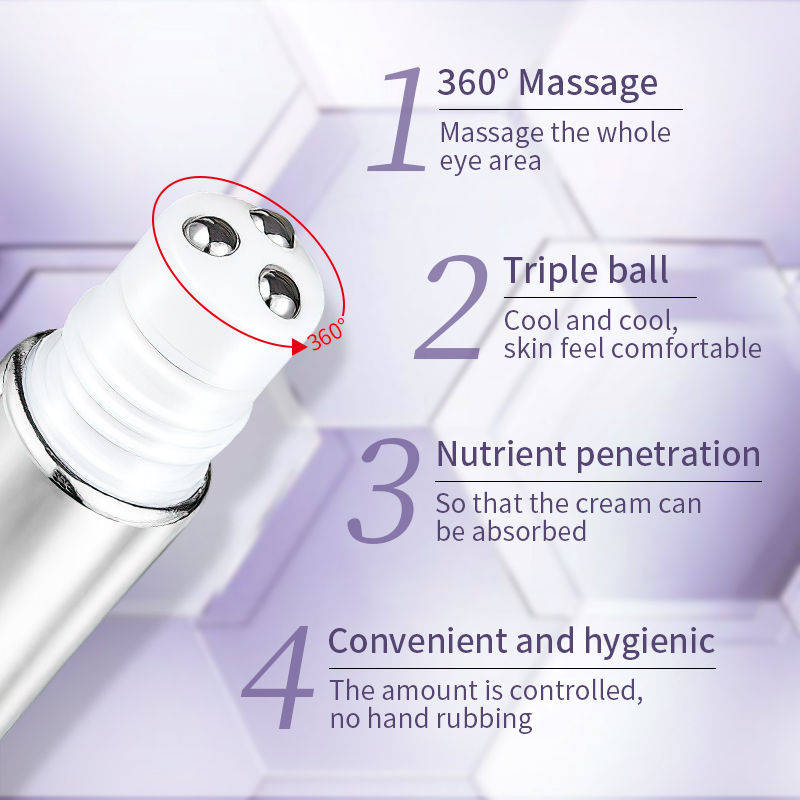 Thumbnail: O'CHEAL Anti Wrinkle Anti Dark Circle Eye Cream Roller Massager Moisturizing Eye