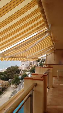 Holiday apartment Villajoyosa large balcony