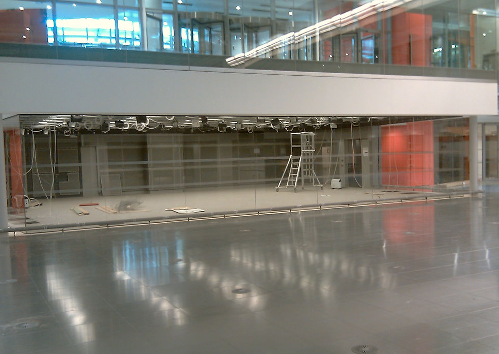 News studio & newsroom await fit-out