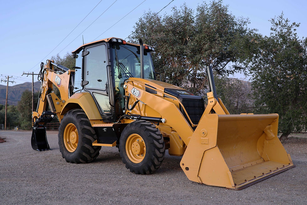 Thumbnail: 2023 CAT 420 4x4 Backhoe