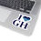 Thumbnail: The Official Gig Harbor "I HEART GH" Kiss-Cut Vinyl Sticker