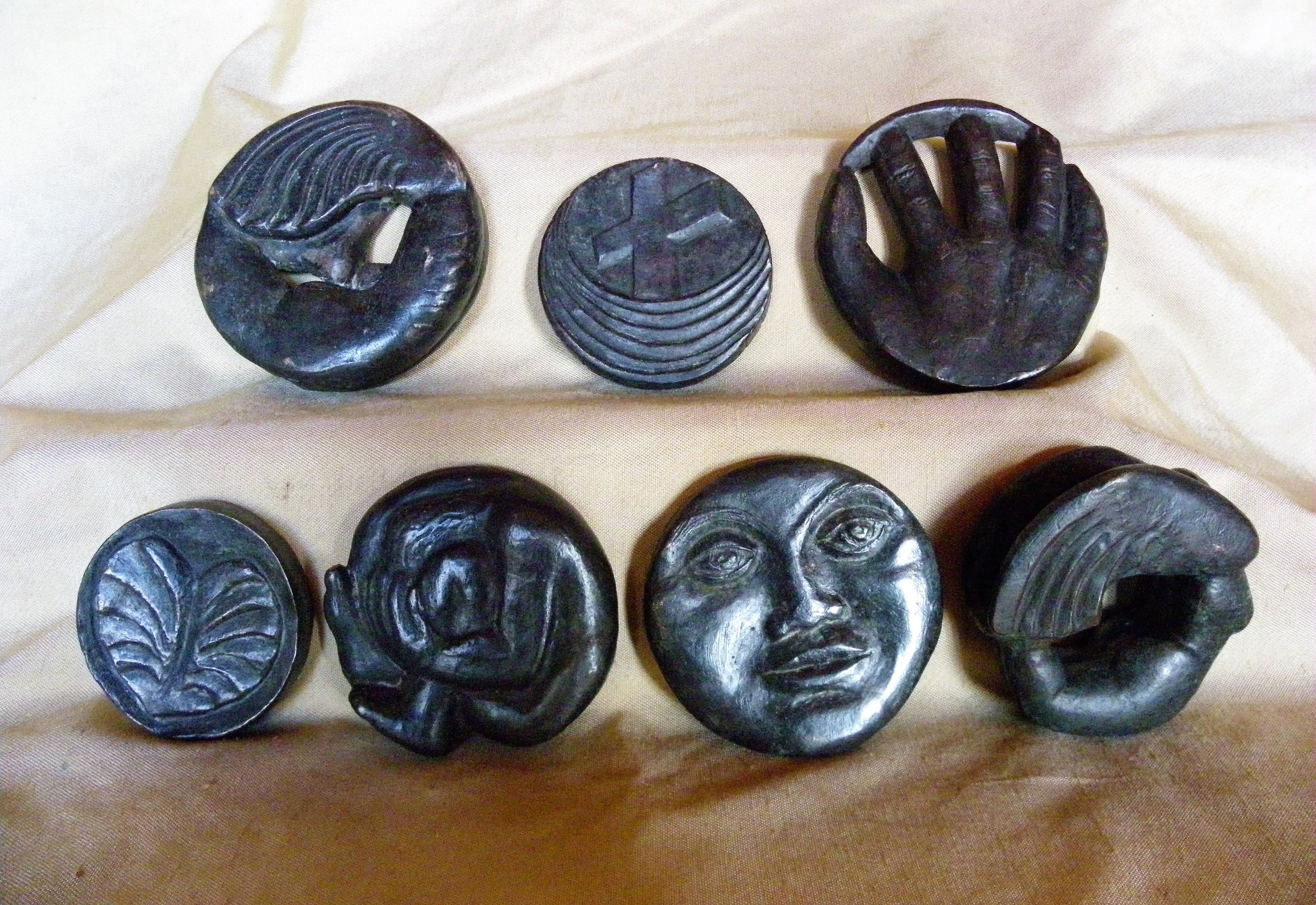Medallions - front view