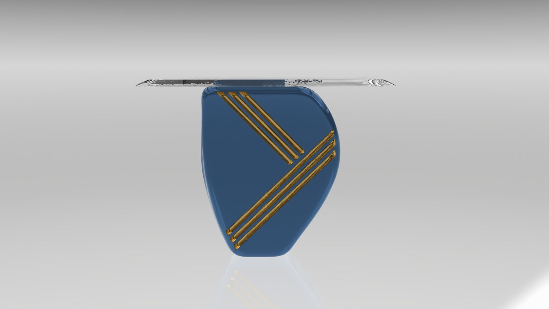 Alessia, ligne 1, lunar blue, or