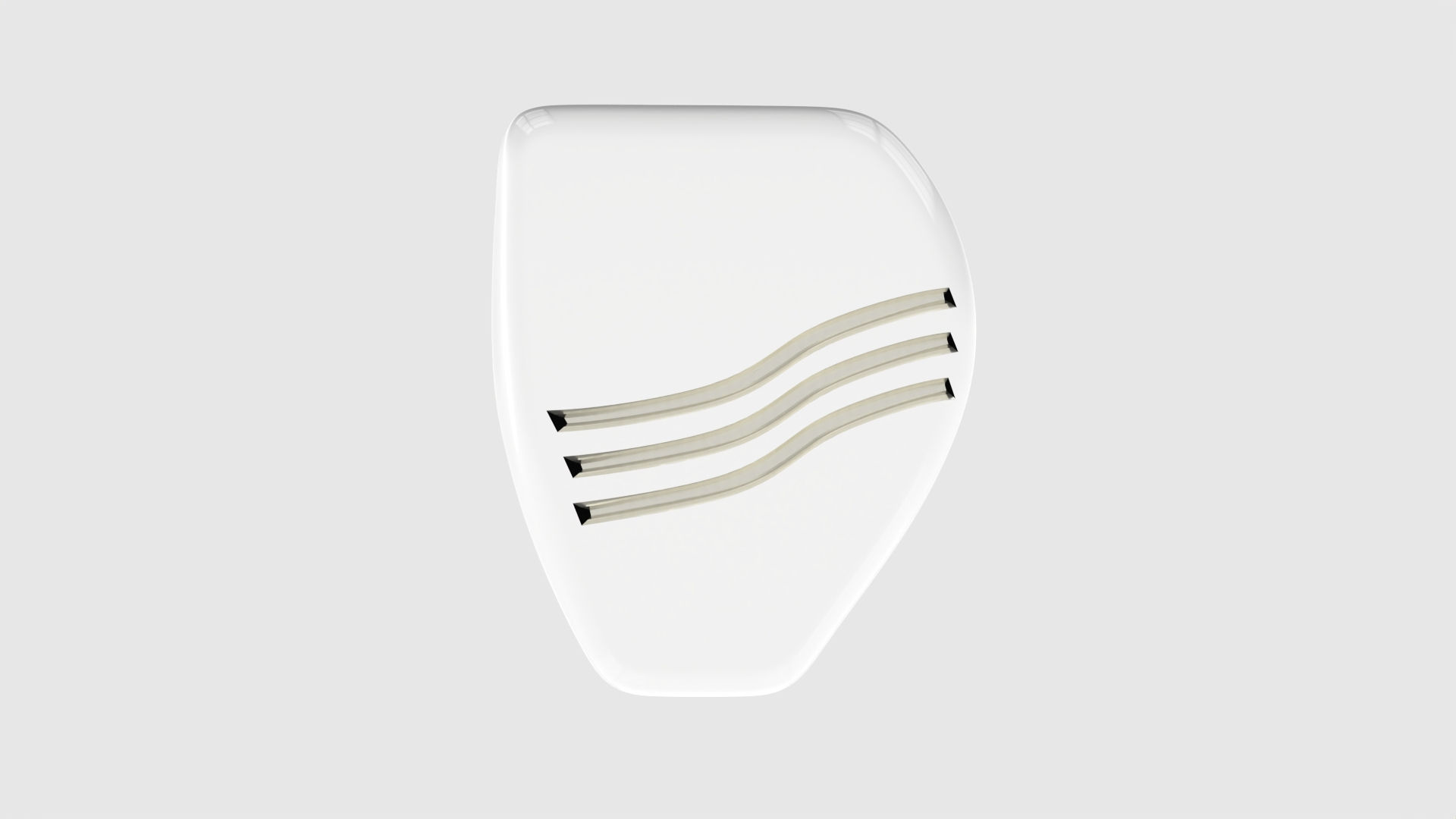 Alessia, ligne 3c, arctic white, platine