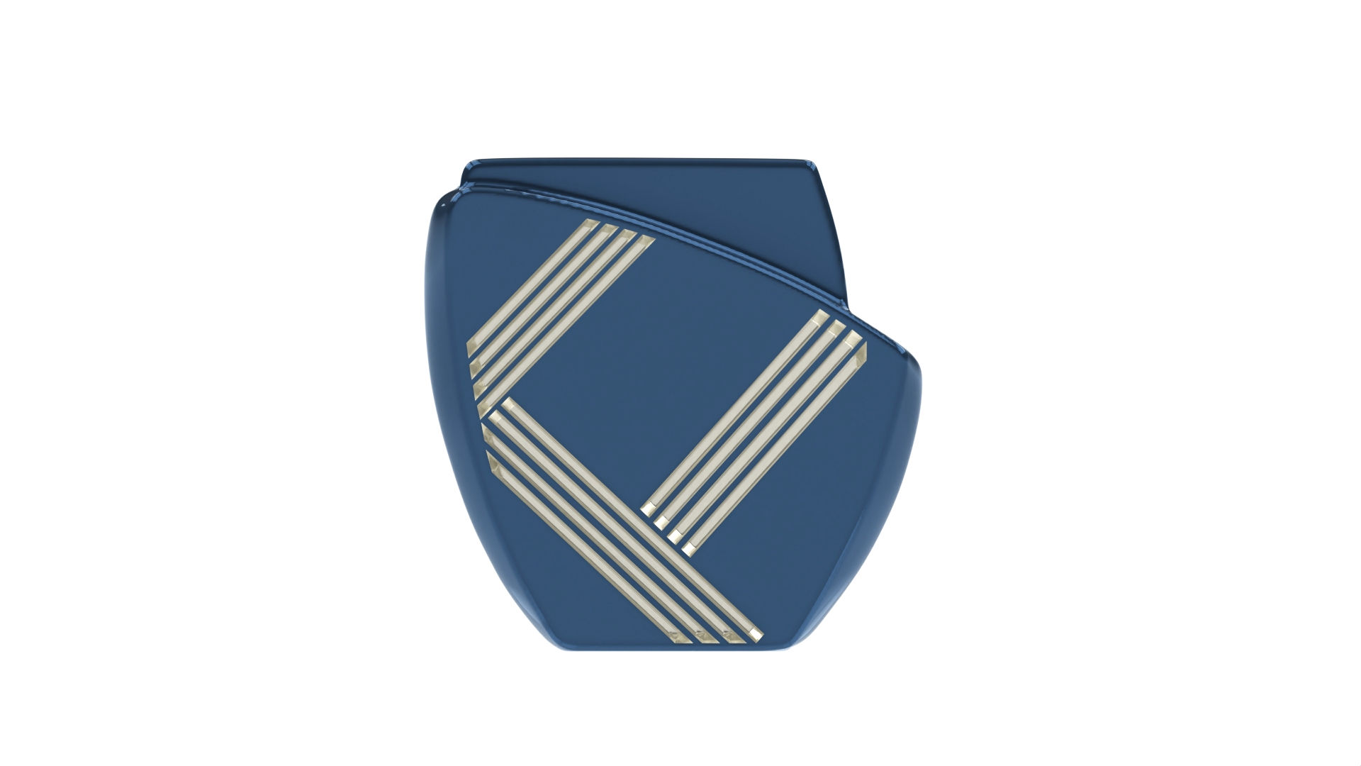 Agostina, ligne 9, lunar blue, platine