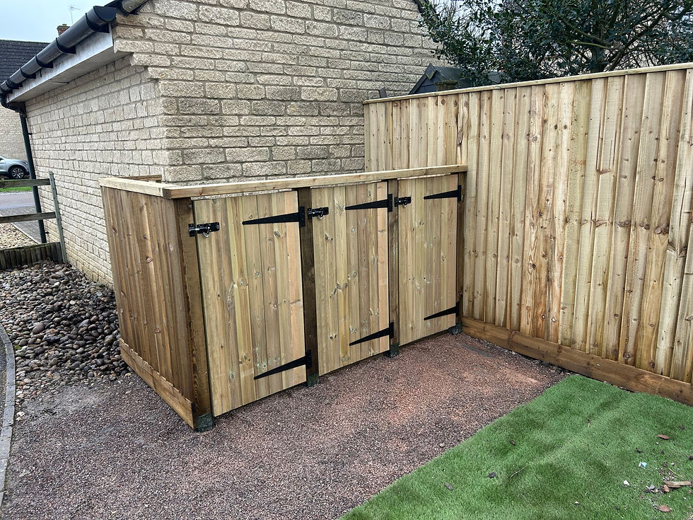 Wheelie Bin Storage
