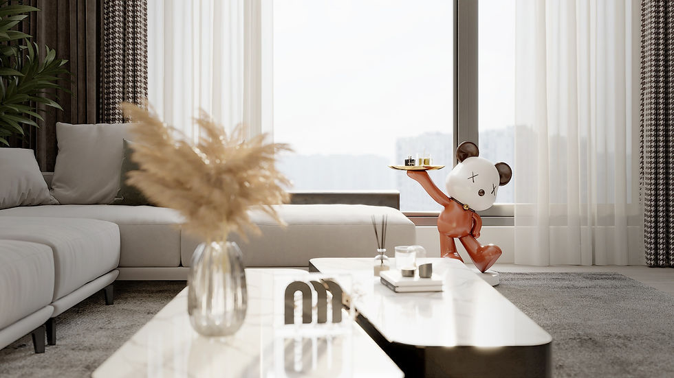 Sử dụng bảng màu trung tính làm nền và tạo điểm nhấn bằng một màu sắc nổi bật là chìa khóa để tạo nên không gian sống vừa thanh lịch, vừa cá tính.