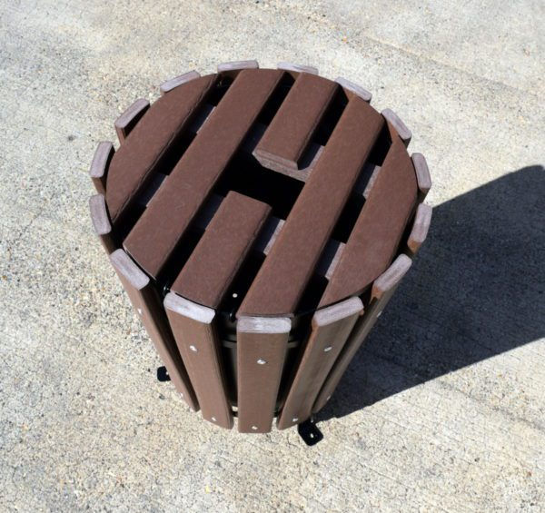 Thumbnail: EcoPlex Tapered Wood Effect Bin