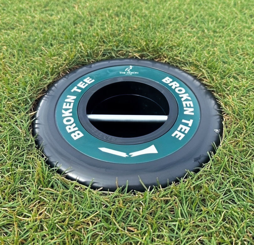 Thumbnail: mow over tee caddy