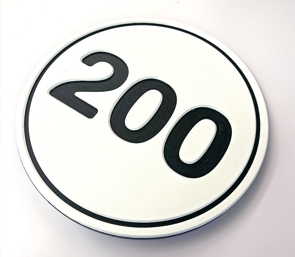 Thumbnail: 200 fairway marker disk