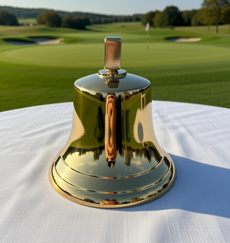 Brass Warning Bell Only | Day Links - Golf