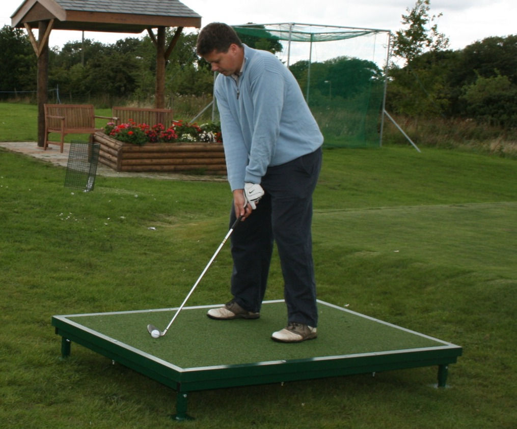 Linksmaster Winter Tee Mat Frame