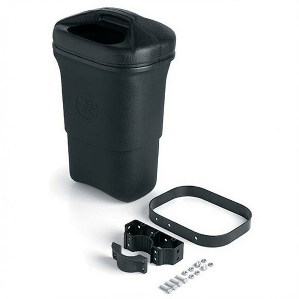 Thumbnail: Ballwasher litter bin in black