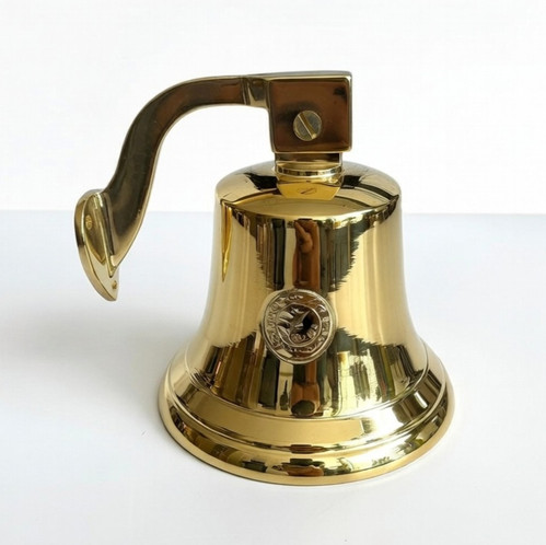Brass Warning Bell Engraved Price from | Day Links - Golf