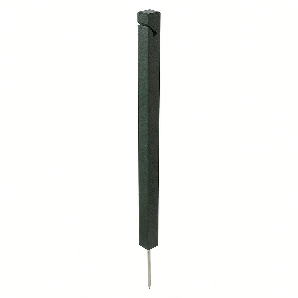 Thumbnail: green rope post