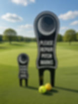 Golf Pitch Mark Repair Sign