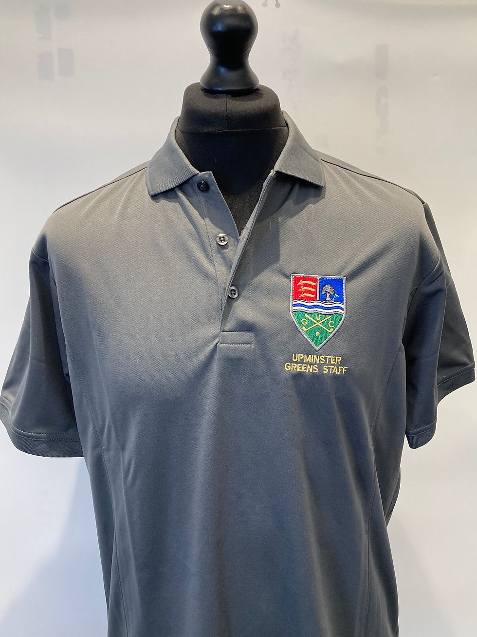 Thumbnail: Spiro Performance Polo Shirt Grey