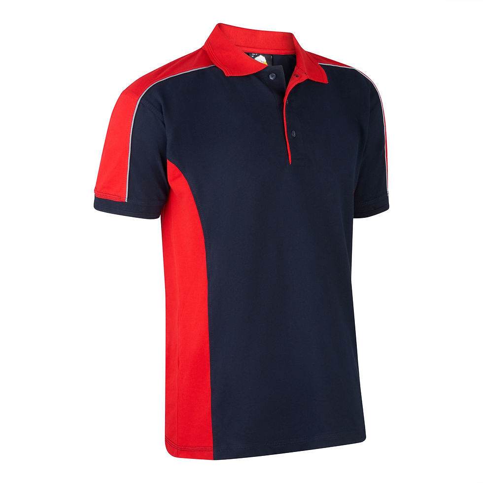 Thumbnail: Orn 1198 Advocet Two Tone Polo Shirt