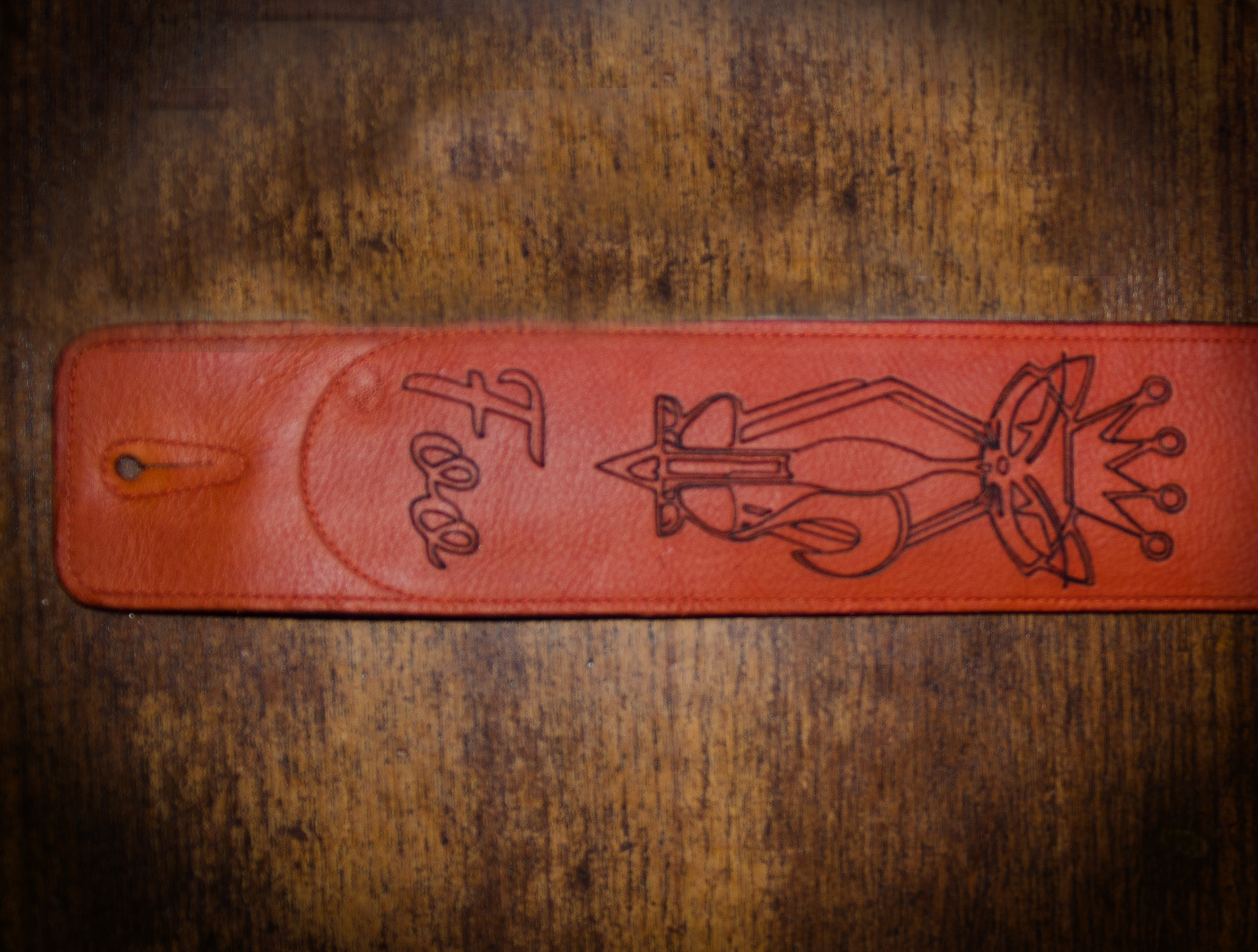 Custom Band Strap - Orange