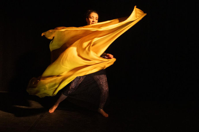 Photo du spectacle Mata Hari, titre provisoire.
